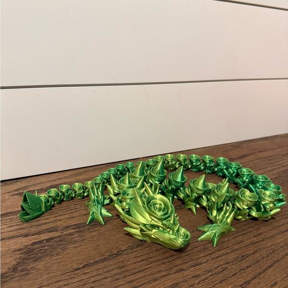 3D Printed Animals Bundle Dragon, Hippo, and Dinosaur Figurines - Picture 7 of 7